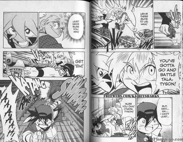 Bakuden Shoot Beyblade Chapter 6.1 27